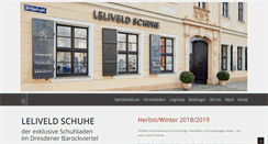Desktop Screenshot of leliveld-schuhe.de