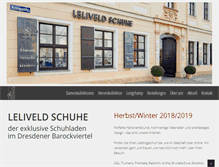Tablet Screenshot of leliveld-schuhe.de